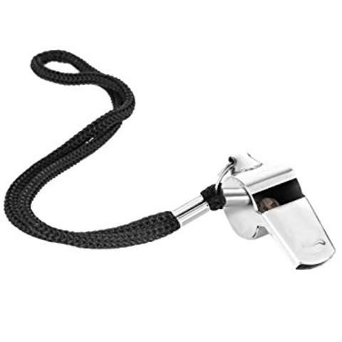 First ever referee whistle