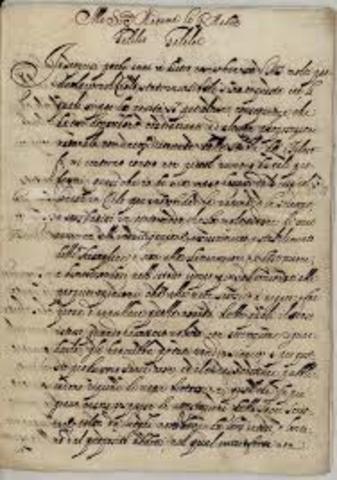 lettera a benedetto castelli