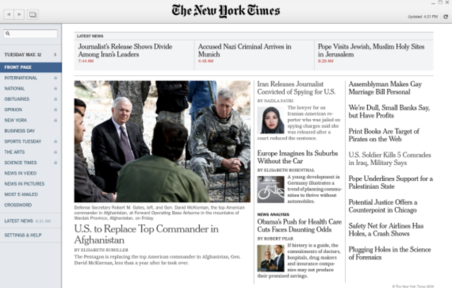 El primer periódico digital publicado