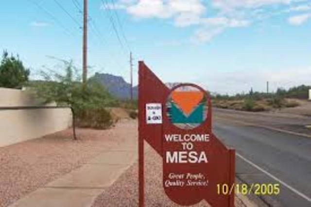 The first move to Mesa