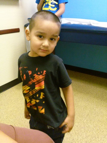 Vic was diagnosed  with Autism