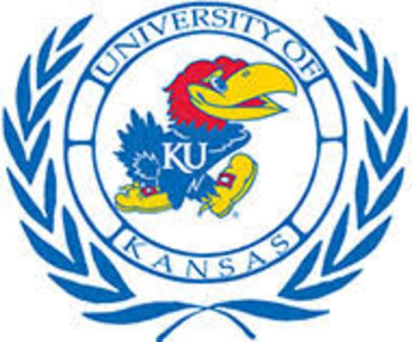 Yo solicitaré y seré aceptado a la Universidad de Kansas.