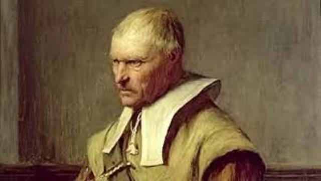 Oliver Cromwell Begins to Fight for "The Roundheads"