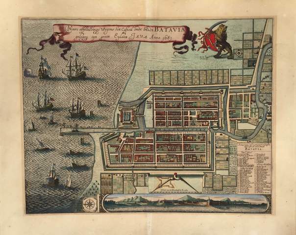 Coen verplaatst het bestuurscentrum van de VOC naar Batavia