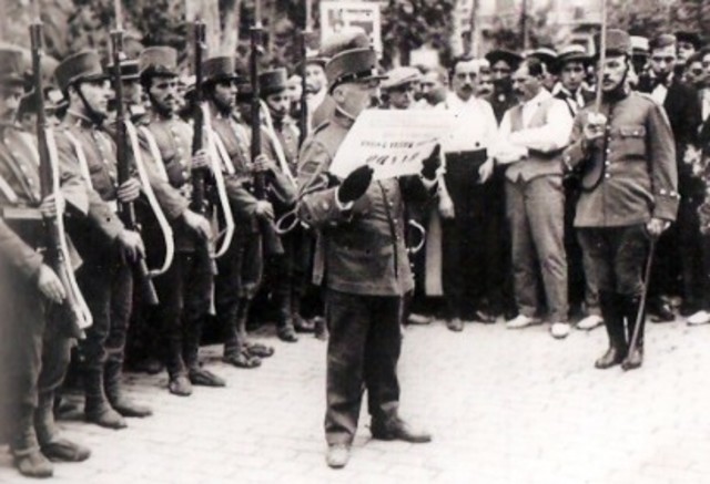 Creación de las juntas de defensa