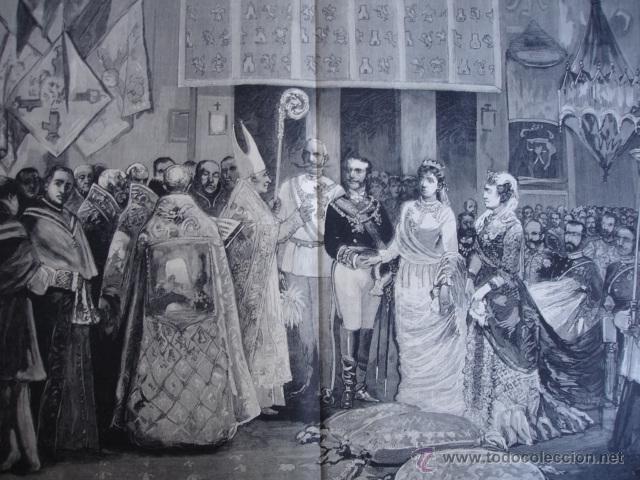 Boda de Alfonso XII y María Cristina de Habsburgo-Lorena
