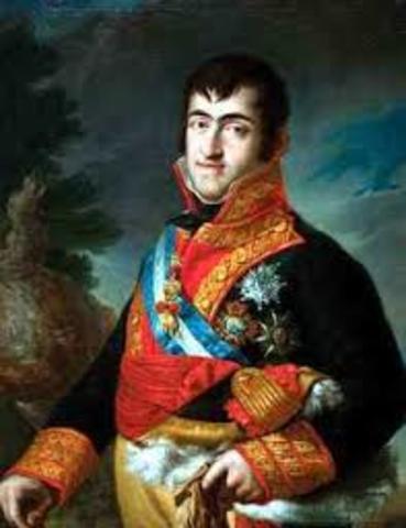 Fernando VII deroga la Constitución