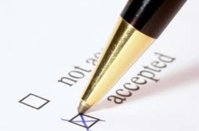 Seré aceptado a una universidad