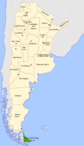 I moved to Tierra Del Fuego, Argentina