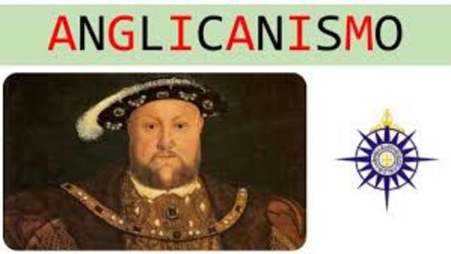 Enrique VIII se materealiza la separación de Inglaterra de la iglesia católico.1534