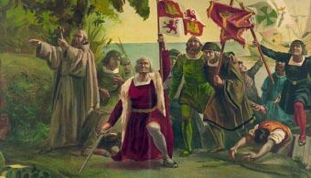 COLÓN DESCUBRE AMÉRICA.