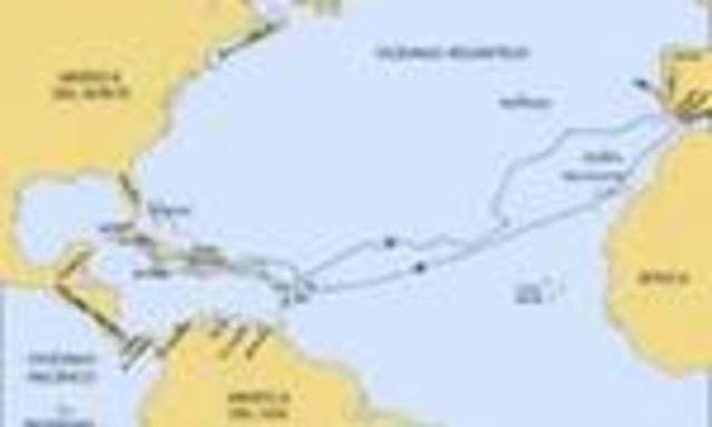 segundo viaje de Colón a América 1493
