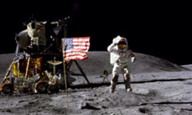 Broadcast of Moon Landing