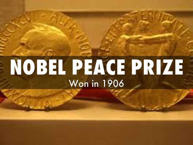 The Nobel Peace Prize....