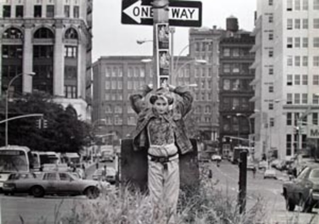 She moved where with what?