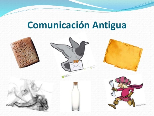 Comunicación antigua.