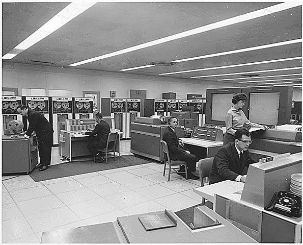 Mainframes con terminales