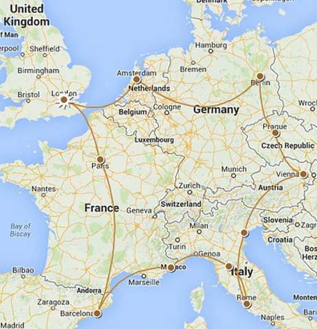 We're going to start a tour in Europe