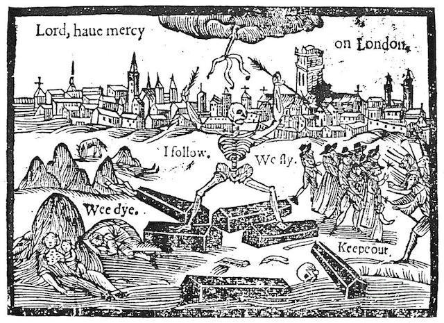 Great plague in London