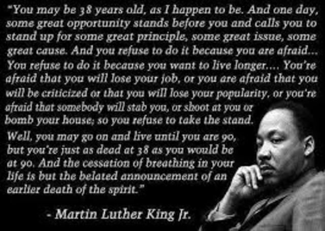 Kings speech sent to the editor