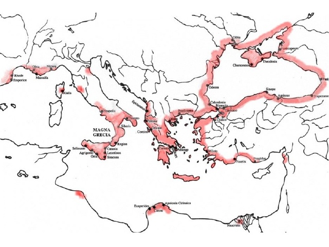 Comienzo de la colonización griega de Occidente