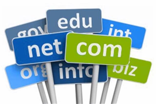 Dominios .org, .net, .com, .edu, .gov, .mil