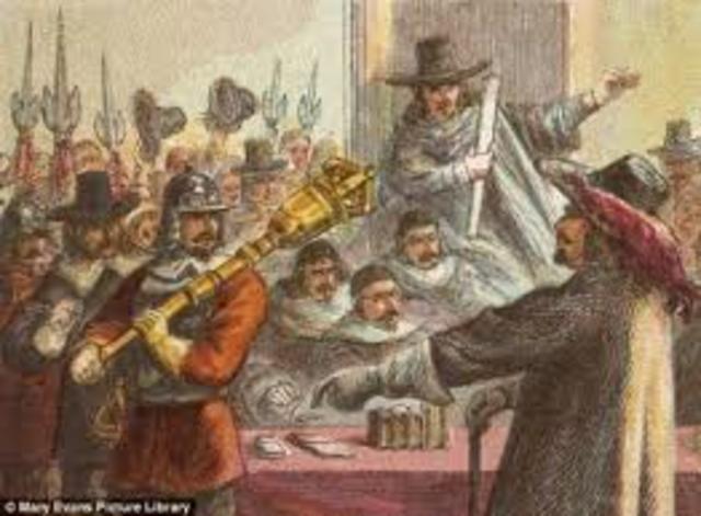 Cromwell took title Lord Protector & ruled as a dictator through army