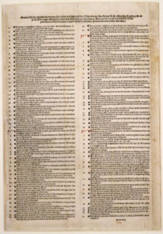 Reformation begins with 95 Theses.