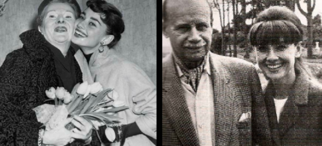 Audrey Hepburn’s parents, Ella van Heemstra and Joseph Victor Anthony Ruston got a divorce