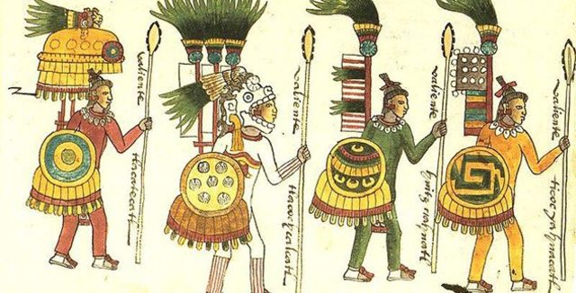 Cortes and his men conquered the Aztecs