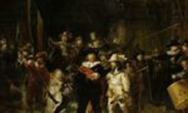 Rembrandt pinta la ronda del norte 1642