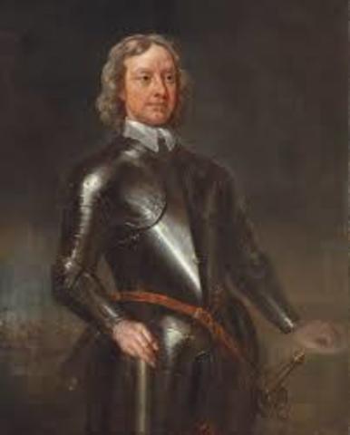 Cromwell takes the title "Lord Protector"