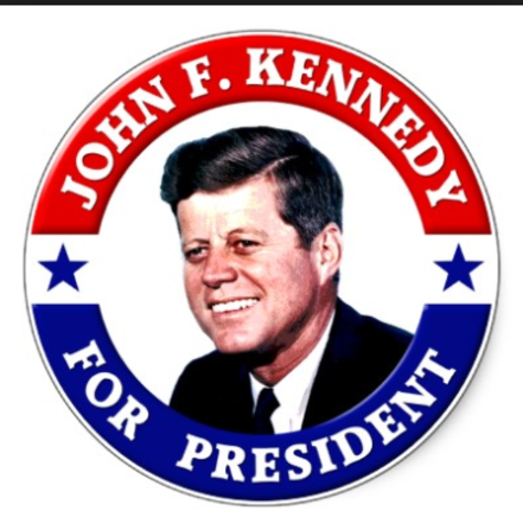 John F. Kennedy is elected president.