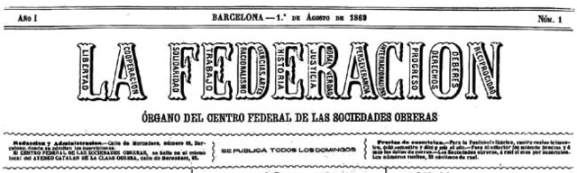 Creación e la Asociacion Internacional de trabajadores en España