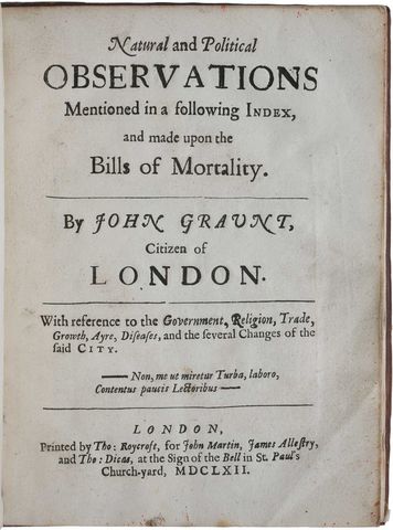 Observations on the London Bills of Mortality