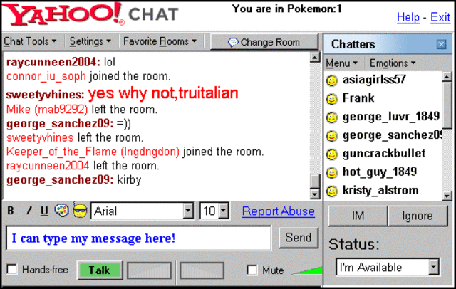 Chat Rooms