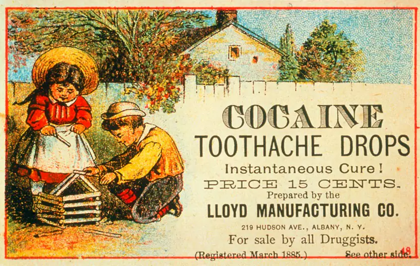 Cocaine Tooth Drops