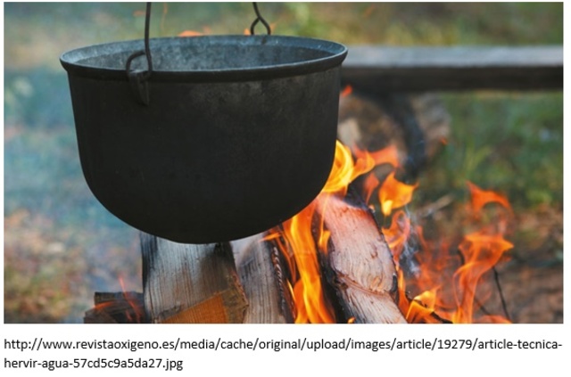 El inicio del tratamiento de agua.