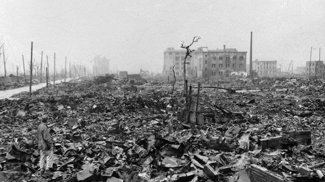 Het bombardement op Nagasaki en Hiroshima