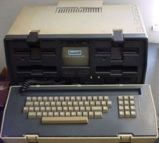 La primera Computadora Portátil.