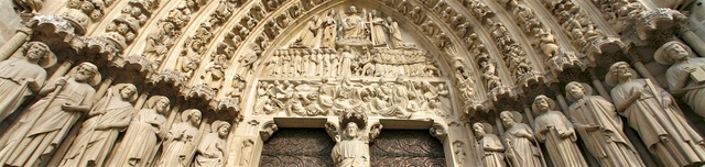 Fachada occidental de Notre Dame de París