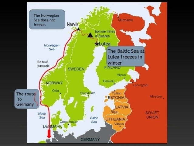 Hitler invades Denmark and Norway