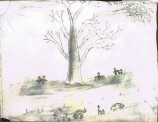 Fumiko was enchanted by Hana's drawing