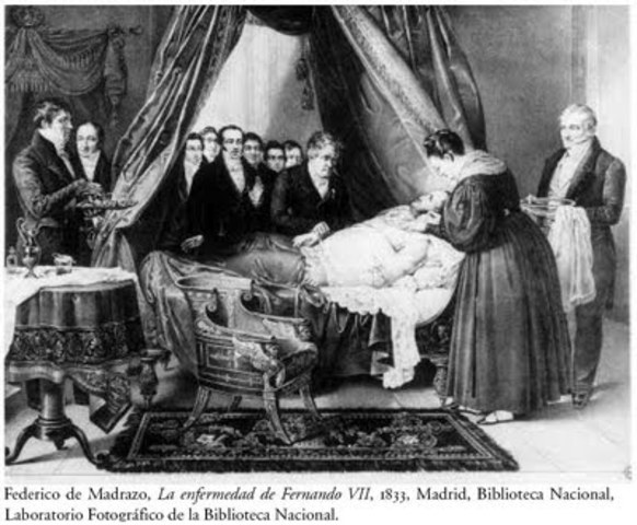 MUERTE DE FERNADO VII