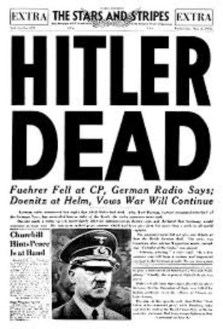 Hitlers Suicide/ German Surrender
