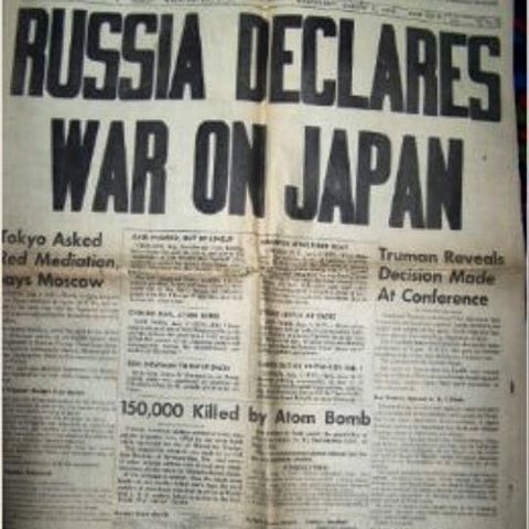 Russia Declares War on Japan
