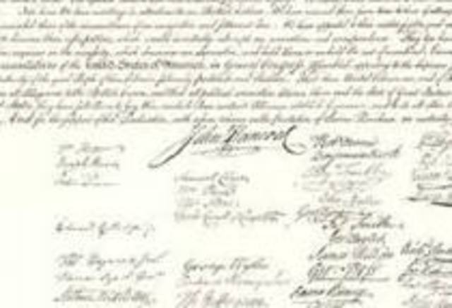The Declaration of Independence