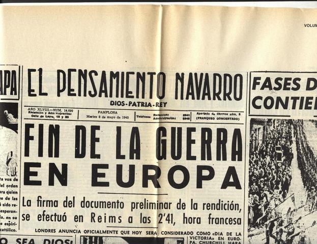 FIN DE LA SEGUNDA GUERRA MUNDIAL