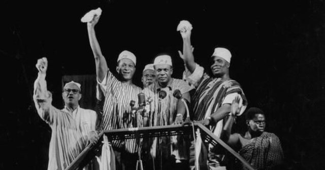 Ghana becomes the first British colony in Africa to gain independence