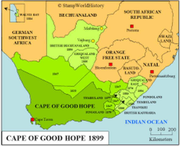 Vasco da Gama discovered the southern tip of Africa